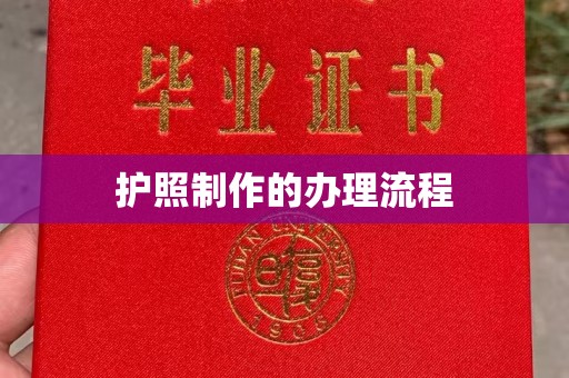 南沙护照制作的办理流程