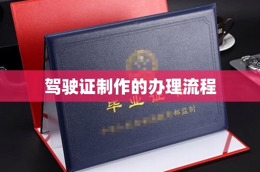 南沙驾驶证制作的办理流程