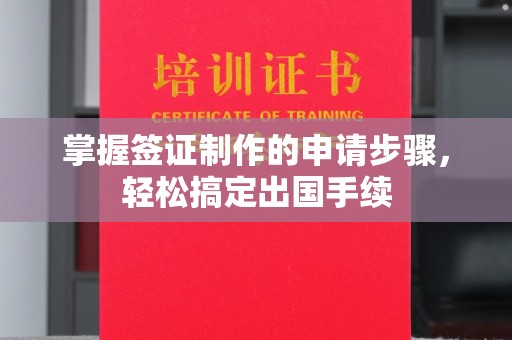 南沙掌握签证制作的申请步骤，轻松搞定出国手续