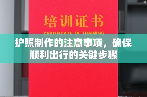 南沙护照制作的注意事项，确保顺利出行的关键步骤