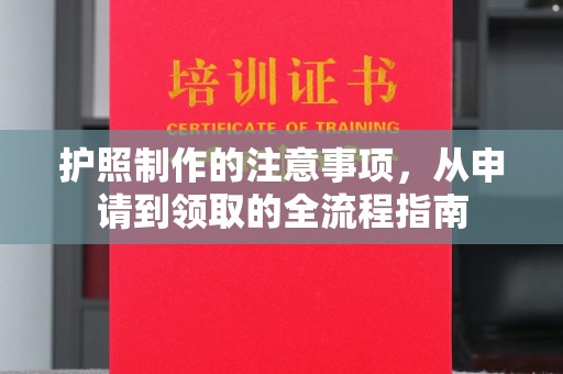 南沙护照制作的注意事项，从申请到领取的全流程指南