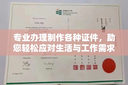 南沙专业办理制作各种证件，助您轻松应对生活与工作需求